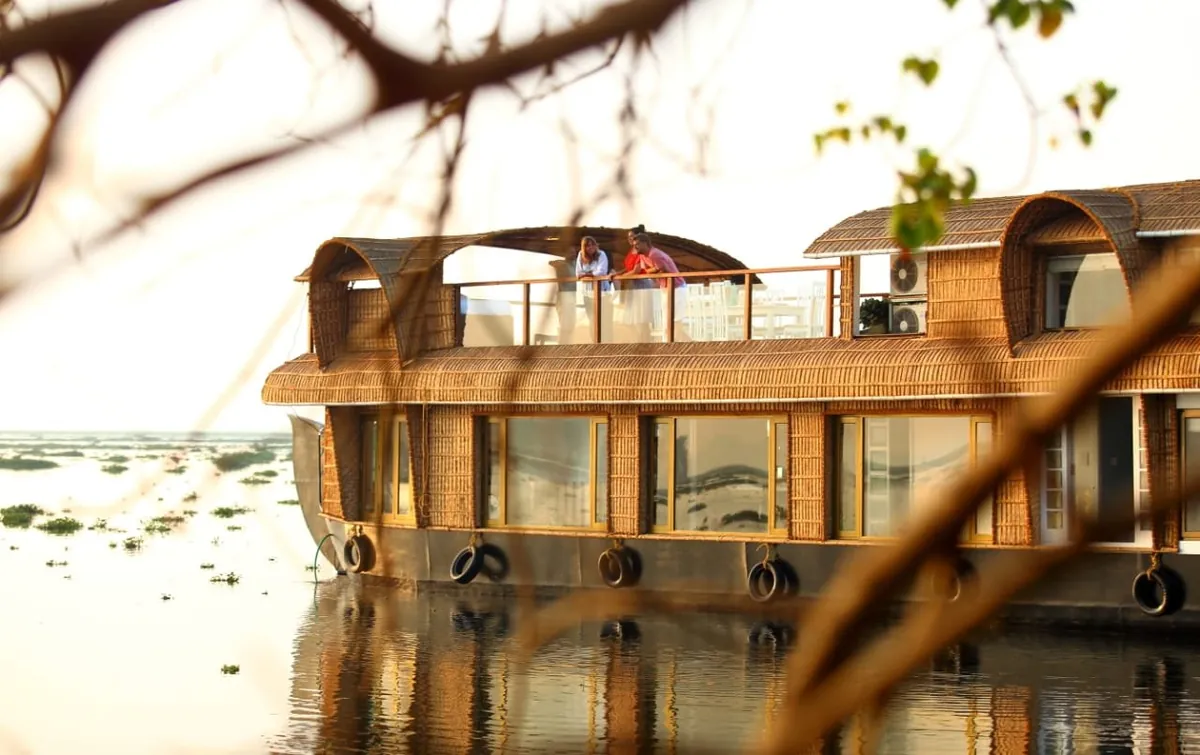 Houseboat on the Kuttanad backwaters