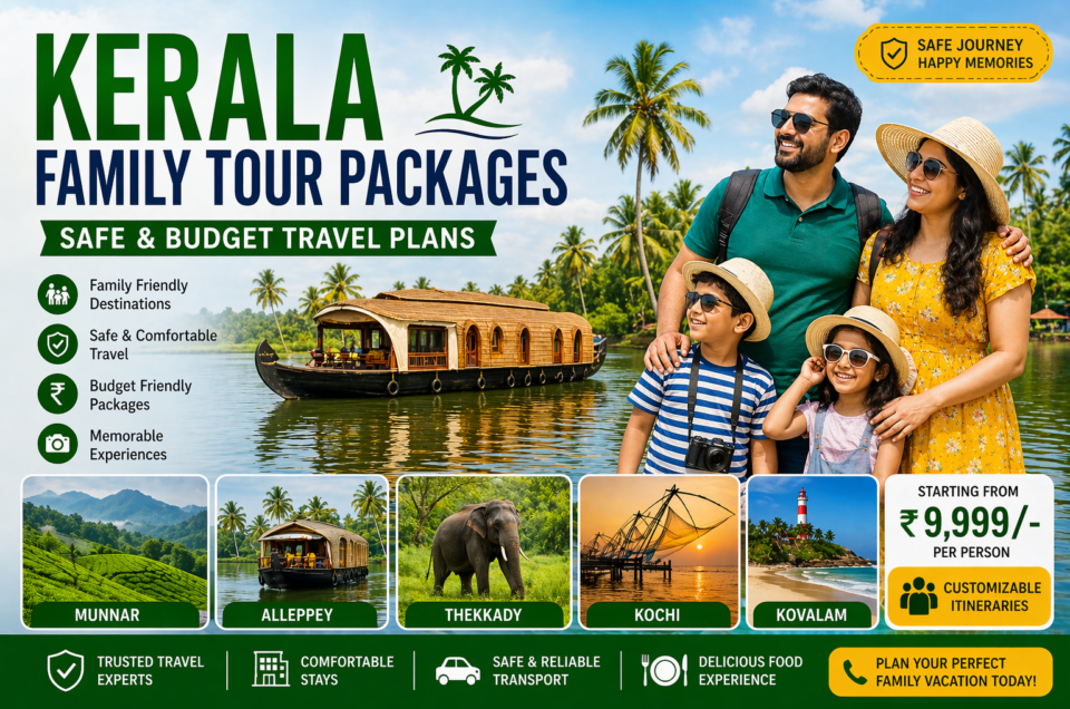 Kerala Family Tour Packages Safe and Budget Travel Plans