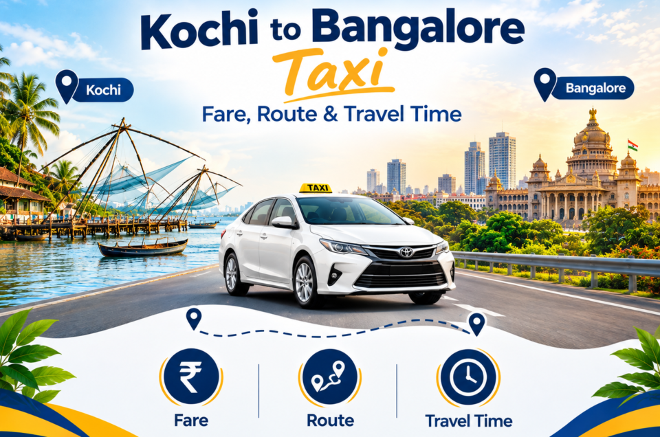 Kochi to Bangalore Taxi