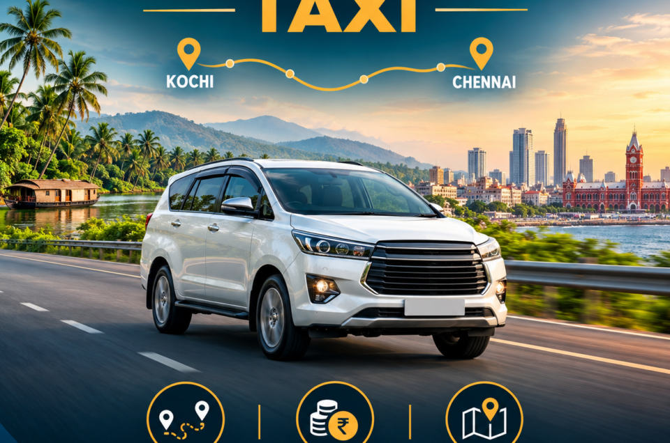 Kochi to Chennai Taxi