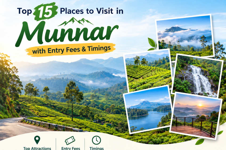 Places to visit in Munnar