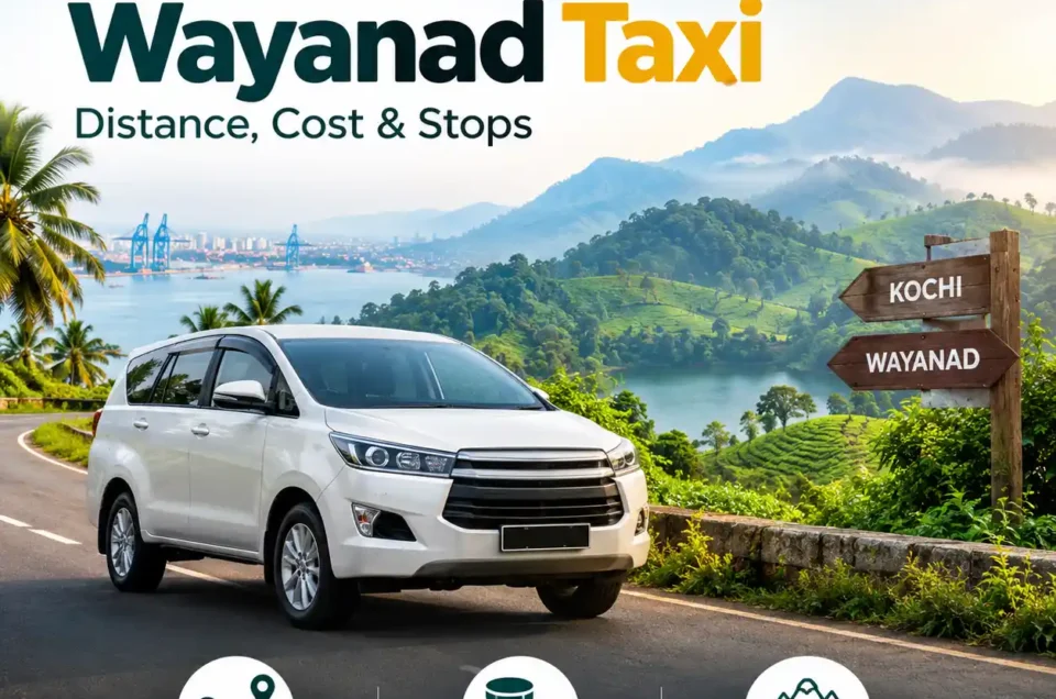 Kochi to Wayanad taxi