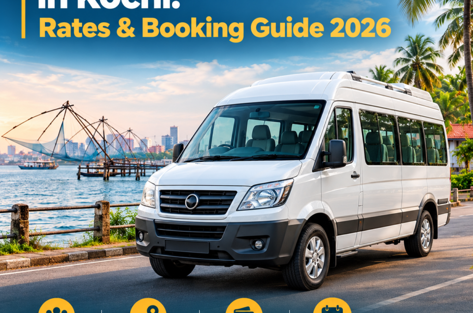 Tempo traveller rental in Kochi
